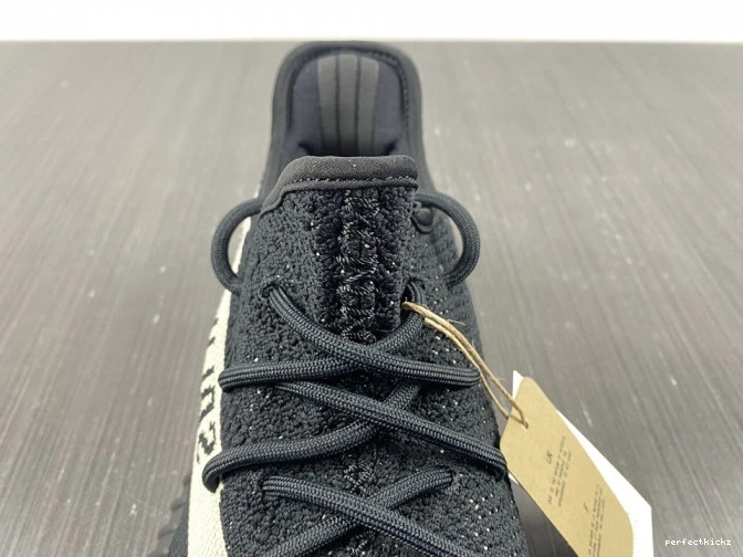 Black Yeezy Adidas V2 350 Core White Boost BY1604 0730